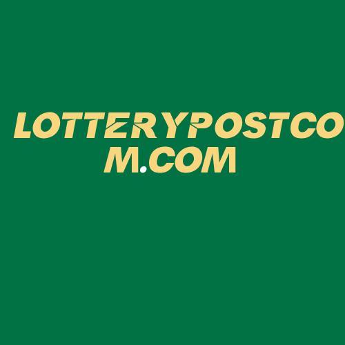 Logo da LOTTERYPOSTCOM